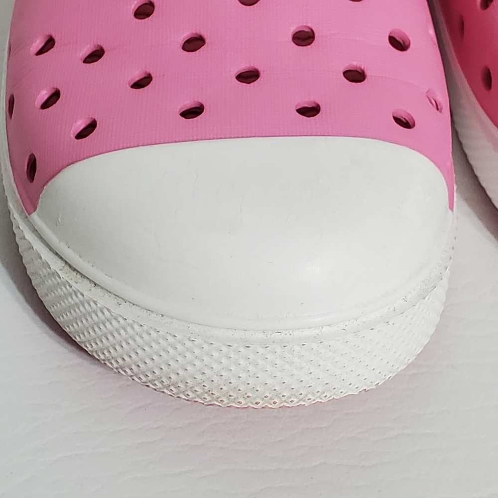 Place Foam Pink Slip On Sneakers with White Toe - Picture 8 of 11